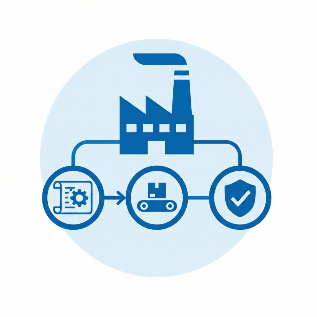 一貫生産ロゴ